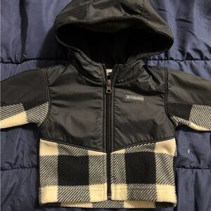 Columbia Black Baby Jacket with Hood